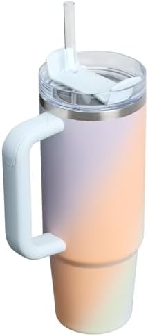 STANLEY Quencher H2.0 Flow State Tumbler, 30 oz, Sunrise Spiral - Image 3