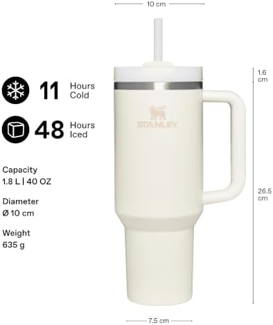 STANLEY Quencher H2.0 Flow State Tumbler, 30 oz, Ash - Image 4