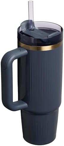 STANLEY Quencher H2.0 Tumbler with Handle and Straw 30 oz | Flowstate 3-Position Lid | Cup Holder Compatible for Travel | Insulated Stainless Steel Cup | BPA-Free | Fluted Twilight - Image 3