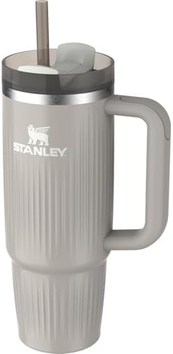 STANLEY Quencher H2.0 Tumbler with Handle and Straw 30 oz | Flowstate 3-Position Lid | Cup Holder Compatible for Travel | Insulated Stainless Steel Cup | BPA-Free | Fluted Ash Gloss - Image 2