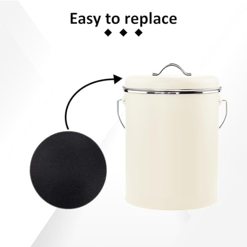 8 Pack Compost Filters for Countertop Bin, 7.25 Inch Charcoal Filter - Image 5