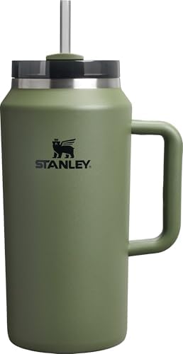STANLEY Quencher H2.0 Flow State Tumbler, 64 oz, Dried Pine by Unknown