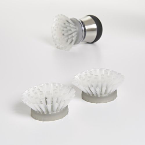 OXO Steel Soap Dispensing Palm Brush Refills, 2-Pack - Image 2