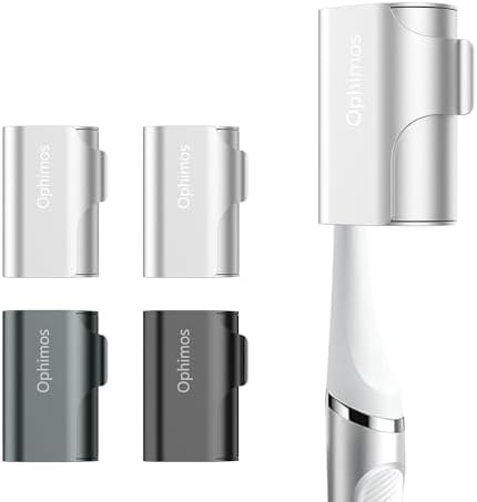 Aluminum Toothbrush Cover Caps for Family, Travel Toothbrush Covers by ophimos