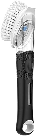 MR.SIGA Soap Dispensing Dish Brush, Kitchen Brush for Pot Pan Sink Cleaning by MRSIGA