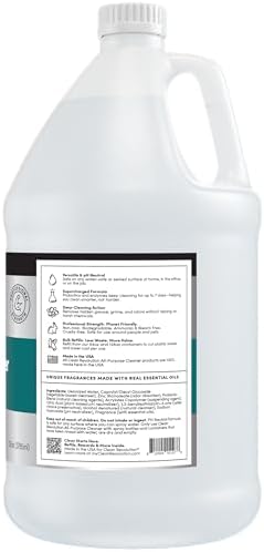 Clean Revolution SuperCharged All Purpose Cleaner Refill with Smart Probiotic + Enzyme Complex, Multi-Surface Kitchen Bathroom & Floor Cleaner, Geranium Mint, 128 Fl Oz - Image 2