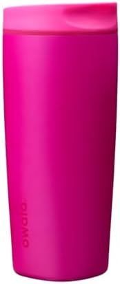 Owala SmoothSip Slider Insulated Stainless Steel Coffee Tumbler, Reusable Iced Coffee Cup, Hot Coffee Travel Mug, BPA Free 20 oz, Read My Lips by Unknown