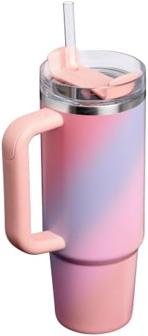 STANLEY Quencher H2.0 Flow State Tumbler, 30 oz, Sunset Spiral - Image 3