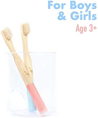 Kids Bamboo Toothbrush with Soft Bristles - Image 4