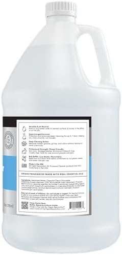 Clean Revolution SuperCharged All Purpose Cleaner Refill with Smart Probiotic + Enzyme Complex, Multi-Surface Kitchen Bathroom & Floor Cleaner, Fragrance Free, 128 Fl Oz (Pack of 1) - Image 2