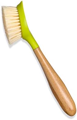 Full Circle Daily Dish Brush, Bamboo Grip & Strong Bristles for Pots & Pans - Image 2