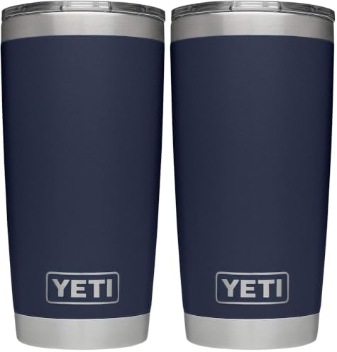 YETI Rambler 20 oz Stainless Steel Vacuum Insulated Tumbler w/MagSlider Lid by YETI