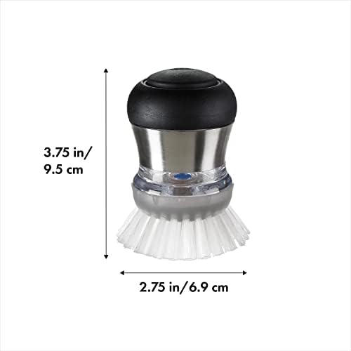 OXO Steel Soap Dispensing Palm Brush Refills, 2-Pack - Image 2