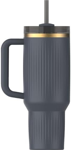 STANLEY Quencher H2.0 Tumbler with Handle and Straw 40 oz | Flowstate 3-Position Lid | Cup Holder Compatible for Travel | Insulated Stainless Steel Cup | BPA-Free | Fluted Twilight - Image 3