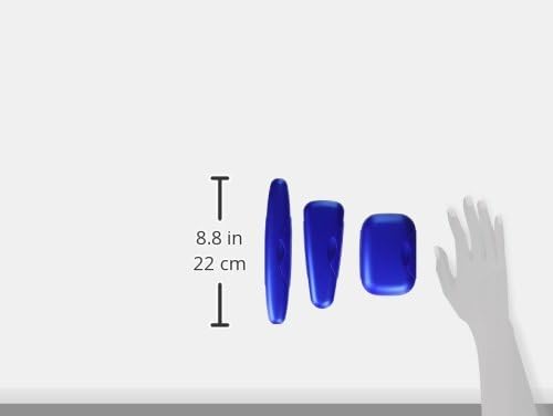 RADIUS Toothbrush Portable Travel Case Kit Standard Toothbrush Soap Razor Case Storage Box for Travel BPA Free 3 Count - Sapphire Blue,1 Count(Pack of 3) - Image 3