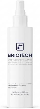 BRIOTECH Sanitizer Disinfectant, Hypochlorous Acid, 8.5 oz by BRIOTECHUSA