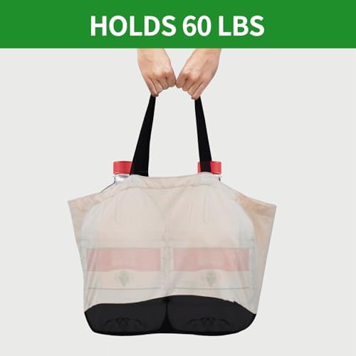 Extra Large Canvas Tote Bag with Pockets, Reusable Grocery Bags Heavy Duty - Image 4