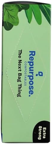 Repurpose, Compostable 13 Gallon Tall Kitchen Bags, 12 Count - Image 6