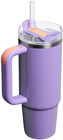 STANLEY Quencher H2.0 Flow State Tumbler, 30 oz, Periwinkle Shimmer - Image 3