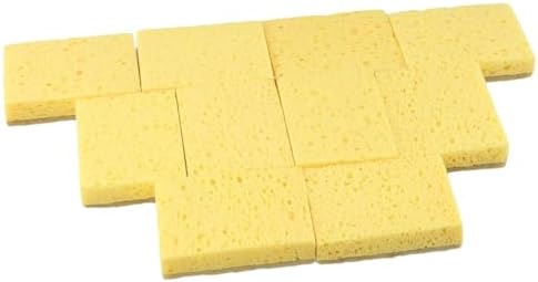 Posheliox Plastic Dish Scrubbers with Sisal Scrub, Biodegradable Kitchen Sponges Compostable Cellulose Pads, Non Scratch Eco Friendly Washing Up Sponges for Zero Waste Home, 10 Pack - Image 3