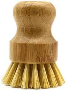9-Piece Eco-Friendly Kitchen Cleaning Set – Bamboo Dish Brush, Bottle Brushes, Reusable Metal Straws & Cleaning Tools | Zero Waste Household Essentials | Sustainable & Durable Kitchen Accessories - Image 3