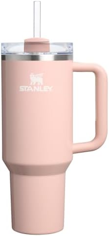 STANLEY Quencher H2.0 Flow State Tumbler, 40 oz, Peach Whip Gloss by Unknown