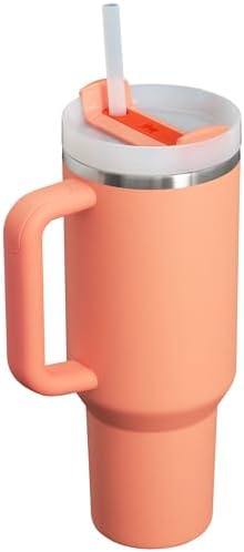 STANLEY Quencher H2.0 Flow State Tumbler, 40 oz, Nectarine - Image 2
