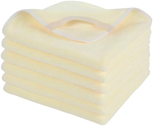 SINLAND Microfiber Facial Cloths Fast Drying Washcloth 12inch x 12inch Absorbent Face Wash Cloth Soft Makeup Remover Cloths by SINLAND