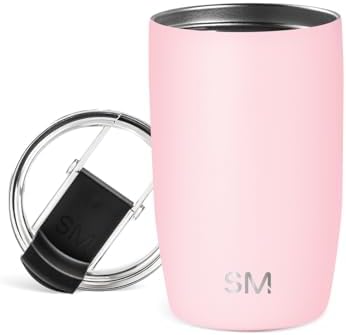 Simple Modern Travel Coffee Mug with Lid | 12oz | Pink by Unknown