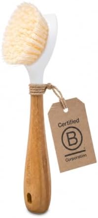 Full Circle Daily Dish Brush, Bamboo Grip & Strong Bristles for Pots & Pans by Unknown