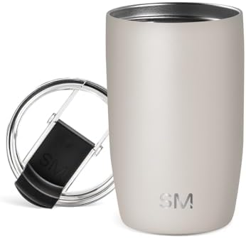 Simple Modern Travel Coffee Mug with Lid | 12oz | Beige by Unknown