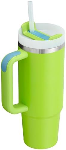 STANLEY Quencher H2.0 Flow State Tumbler, 30 oz, Bright Lime - Image 3