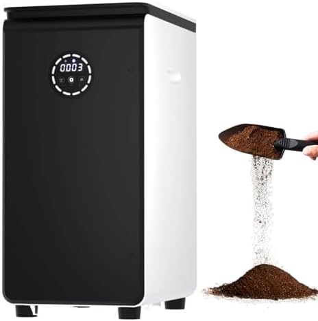 GEME PRO 19L Electric Composter Kitchen, Decomposes 11 Lbs Food Waste Daily by GEMEBioTechElectricComposterRealCompost
