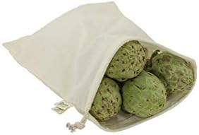 Simple Ecology Reusable Grocery Produce Shopping and Storage Bags, Organic Cotton Muslin, Medium 3 pack - Image 6