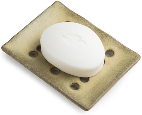 Bar Soap Holder, Soap Dish for Shower & Bathroom - Fast Draining by Cormomu