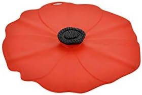 Charles Viancin - Poppy Silicone Lid for Food Storage and Cooking - Airtight Seal on Any Smooth Rim Surface - BPA-Free - Oven, Microwave, Freezer, Stovetop and Dishwasher Safe (9 Inch) by CharlesViancin