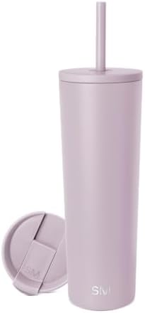 Simple Modern Iced Coffee Tumbler, Insulated | 28oz | Lavender by Unknown