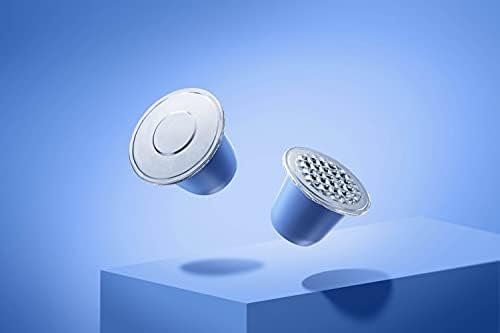 Reusable Nespresso Pods - Patented Sealing System, No Glue - Made in Holland - 25% More Coffee - 2 Capsules, 100 Foil Lids, Sealer & Spoon - BPA-Free - Image 6