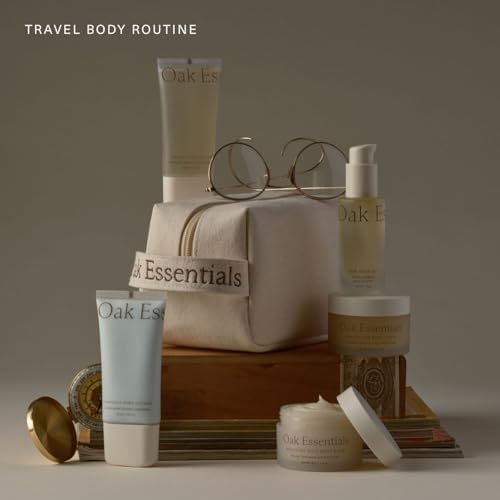 Oak Essentials Travel Body Routine, 5-Piece Body Care Set, Travel Sizes - Image 4
