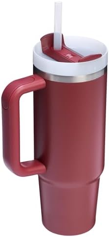 STANLEY Quencher H2.0 Flow State Tumbler, 30 oz, Cranberry - Image 3
