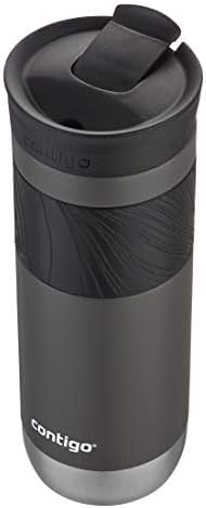 Contigo Byron Vacuum-Insulated Stainless Steel Travel Mug with Leak-Proof Lid, Reusable Coffee Cup or Water Bottle, BPA-Free, 20oz 2-Pack in Sake & Blue Corn Perfect for Hot and Cold Beverages - Image 4