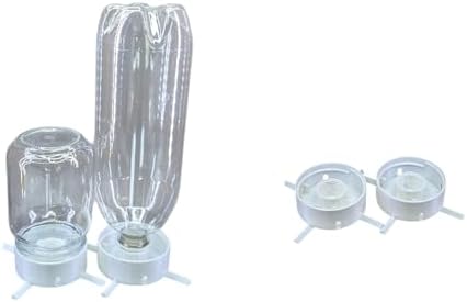Set of 6 Mason Jar(Normal Mouth) or Soda Bottle Adapter 3D Printed/Self-Watering Micro Greens/self-Watering Micro Greens System (Set of 6 caps) by Handmade