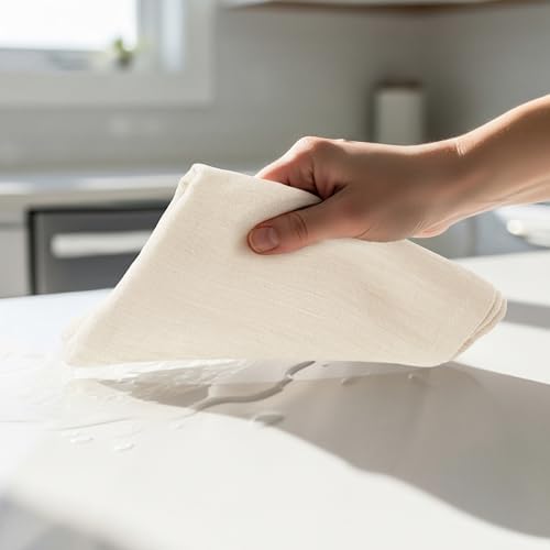 Utopia Kitchen Natural Flour Sack Towels [12 Pack - 28 x 28 in] 100% Cotton - Image 6