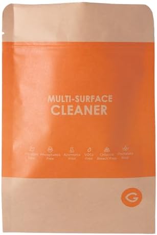 Eco Multi-Surface Cleaner Refill Tablets 12-Pack – Plastic-Free, Plant-Based, Non-Toxic – Just Add Water – Replaces 12 Plastic Spray Bottles – Orange Scent - Image 2