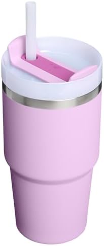 STANLEY Quencher H2.0 Flow State Tumbler, 20 oz, Soft Orchid - Image 3