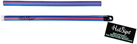 Reusable Drinking Straw + Case – Fits 8–20 oz Cups/Tumblers – Soft, BPA-Free, Food Grade, Oval (Less Pucker) – DW | MW Safe – Hot/Cold Coffee/Tea/Water/More - Made in USA, Medium by BrilliBaby