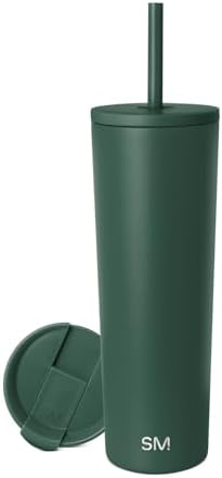 Simple Modern Iced Coffee Tumbler, Insulated | 28oz | Green by Unknown