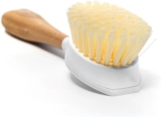 Grove Co. Replaceable Head Bamboo Dish Brush, Non-Scratch Scrubber, 1 Count - Image 3