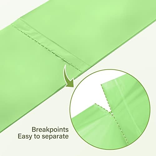 13 Gallon Trash Bags Compostable Compost Large Garbage Bag Extra Thick 1.1 Mil for Kitchen Bathroom BPI Certified 35 Counts, Green - Image 3