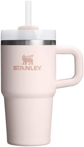STANLEY Quencher H2.0 Flow State Tumbler, 20 oz, Rose Quartz 2.0 by Unknown